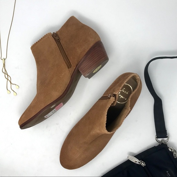 Nearly new Jack Rogers suede booties - Picture 1 of 8
